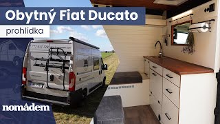 Stylová obytná vestavba ve Fiat Ducato