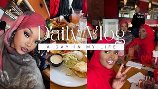 Daily Vlog | Galantines with the girls, gift exchange, grwm, food