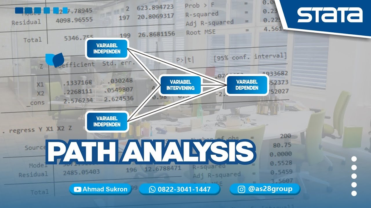 Path Analysis Dengan Stata пёџ Analisis Jalur Stata Serta Perhitungan