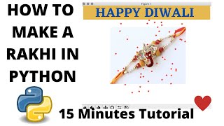 Diwali card in Python | Happy Diwali and Bhai Dooj