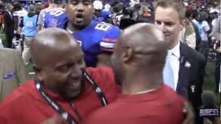 Charlie Strong Immediately After Sugar Bowl