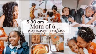 Mom of 6 with Triplets 5:30 am Morning Routine