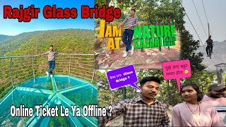 Rajgir Glass Bridge || Suspension Bridge Rajgir || zip Cycling 🚴‍♀️ मजा आ गया भाई 😍