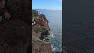 South Point Cliff Dive 언재 점프하나