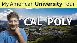 Life as an International Student in the USA | Cal Poly Tour | California State University | Hindi