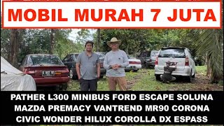 Obral Mobil Bekas 7 Jutaan Panther L300 Ford Soluna Vantrend Corona Civic Espass Hilux Garasi Fahmi