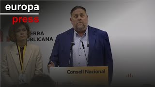 Junqueras (ERC) augura \