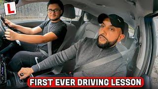 Learning To Drive - His FIRST EVER Driving Lesson! | Josh Lesson 1