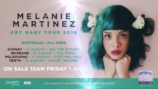 MELANIE MARTINEZ CRY BABY TOUR AUSTRALIA 2016