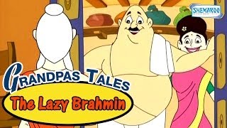 Grandpas Treasure Of Tales - Lazy Brahmin - Funny Animated Episode 2