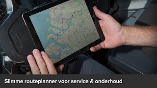 De route-optimalisatie van Syntess Atrium tilt uw service planning naar een hoger niveau