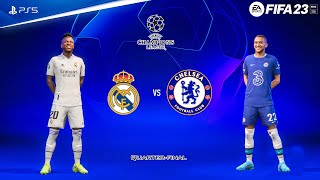 FIFA 23 - Real Madrid vs Chelsea - UEFA Champions League Quarter Final | PS5™ Gameplay [4K60]