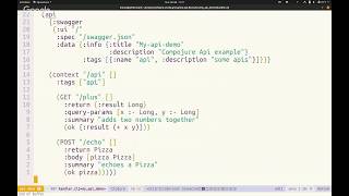Practicalli Clojure 17 - compojure-api project - Working with APIs in Clojure - part2