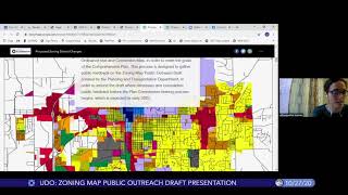 Bloomington UDO: Zoning Map Public Outreach Draft Presentation, October 27, 2020