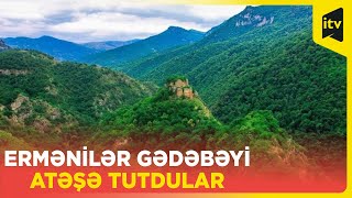 Bölmələrimiz Gədəbəydə erməni təxribatına cavab verdi