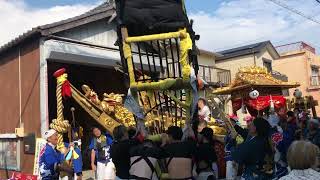 富田鯨船神事　権現丸　入船　古川町