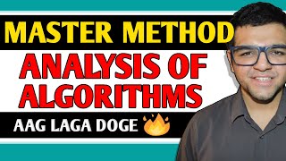 Master method / Master Theorem 🔥