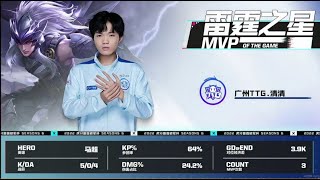 【大仙观赛】虎牙雷霆破军杯 XYG VS 广州TTG 第一局