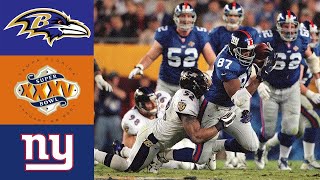 Ravens vs Giants Super Bowl XXXV (HD)