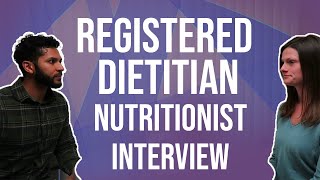 Registered Dietitian Nutritionist + Certified Diabetes Educator Career Interview | How to become one
