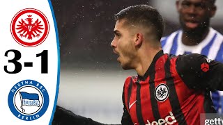 Eintracht Frankfurt vs Herta 3-1 All Goals & Highlights 30/01/2021 HD