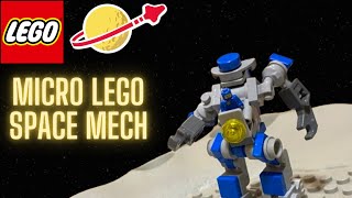 I made a Lego mech but micro scale! (Tutorial)