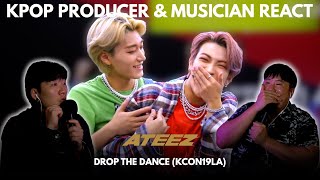 Musicians react ♡ ATEEZ - Drop The Dance (KCON19LA)