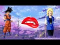 GOKU + KISS MODE | RANDOM FUSION | #basketball #anme #badminton #kids