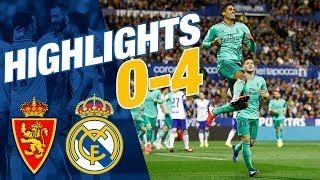 HIGHLIGHTS | Zaragoza 0-4 Real Madrid | ALL GOALS