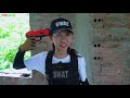 XGirl Nerf War squad KUNGFU solo 1VS1 confrontation nerf & X Girl Nerf Guns the battle is over