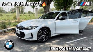 Vlog - 272 Bmw 330 Li 2023 Facelift White Full Review 🔥 | Chirag Dabas