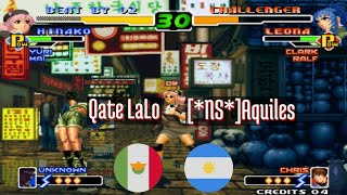 King of Fighters 2000 (FT10) - Qate LaLo (MX) vs [*NS*]Aquiles (AR) - 2021-07-23