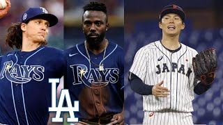 Tyler Glasnow, Randy Arozarena Blockbuster Trade To Dodgers + Yamamoto Getting $400 Million!? MLB