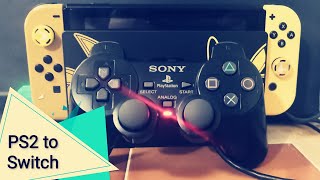 PS2/1 controller with Nintendo Switch using COOVN100 Plus (Working with full button range!)