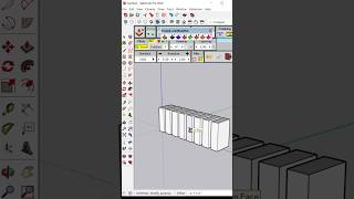 BASIC Push/pull 🆚 JOINT PUSH/PULL #shorts #sketchup #sketchuptutorial #sketchuponline