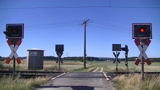 Spoorwegovergang Melle (D) // Railroad crossing // Bahnübergang