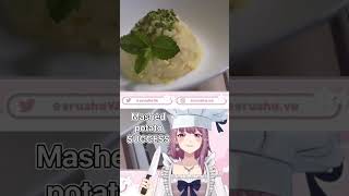 Voice Actor Cooks Mashed Potato 👩‍🍳🥔 #shorts