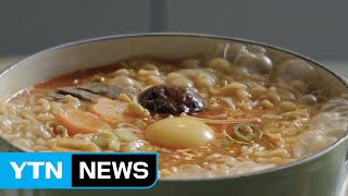 코로나 사태로 라면 수출 41% 증가...짜파구리 인기도 한 몫 / YTN