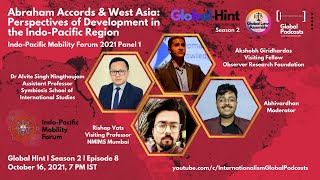 #GlobalHint | Episode 8 | Season 2 | Abraham Accords & the Indo-Pacific | #IPMF2021