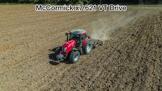 🇫🇷 McCormick X7 621 VT Drive décompactage de chaume Guillaumeagri82 4K