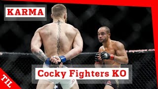 INSTANT KARMA MMA | Cocky Fighters Get Knocked Out