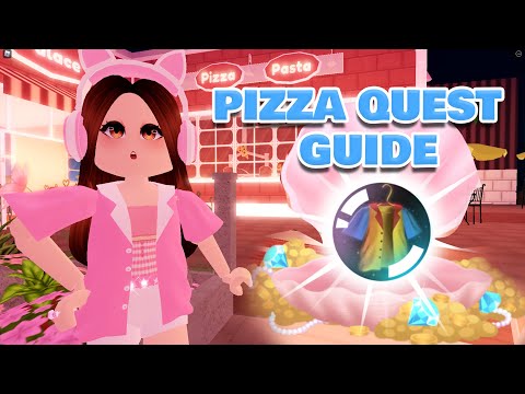 HOW TO COMPLETE ZED'S PIZZA QUEST  [ Royale High Tutorial  ]  