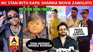Mc Stan With Kapil Sharma Movie Zawigato🥰,Abdu Rozik Angry On Mc Stan,Shehnaz Gill MC Stan Bhuvan