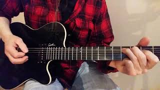 Godin A6 Ultra Hybrid Guitar with Seymour Duncan P-Rail Demo