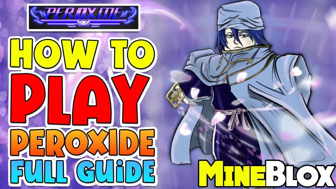 How To Play Peroxide Roblox Full Guide Youtube