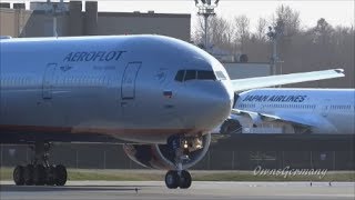 AeroFlot 777-300ER Customer Familiarization Flight Before Delivery @ KPAE