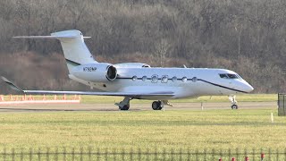 GULFSTREAM G500 Returns Home From Chicago Executive