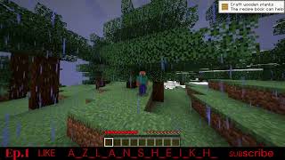 Minecraft survival gameplay / Ep.1 / #minecraft #shorts @AzlanSheikh-9678
