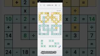 Cross Math: Level 36[solution]
