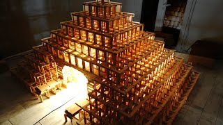 Domino Kapla #18: Pyramid (construction)